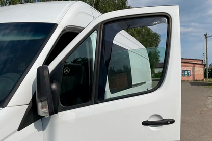 In-channel window deflectors (2 pcs, HIC) for Mercedes Sprinter W906 2006-2018 - image 15
