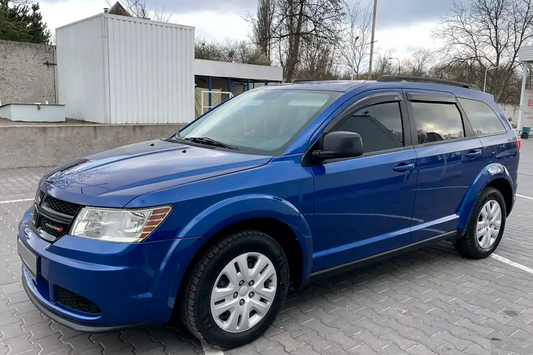 Window Deflectors (4 pcs, HIC) for Dodge Journey 2008-2020 - image 1