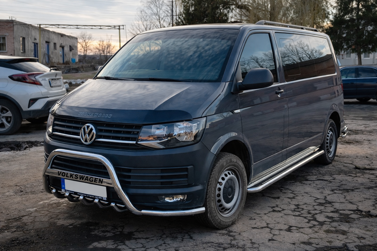 Bull Bar WT004-ST (Stainless Steel) for Volkswagen T6 2015-2024 - image 4