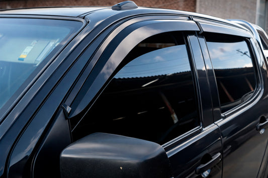 Window Deflectors (4 pcs, Sunplex Sport) for Isuzu D-Max 2019- - image 1