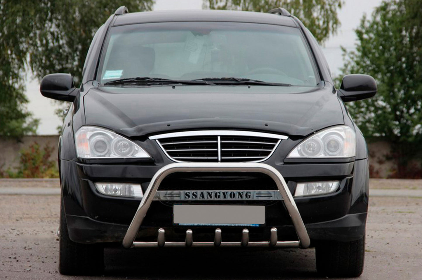 Bull Bar WT004 Stainless Steel for SsangYong Action 2005-2018 - image 1