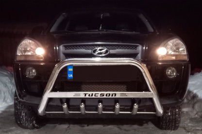 Bull Bar WT004 (Stainless Steel) for Hyundai Tucson JM 2004- - image 3