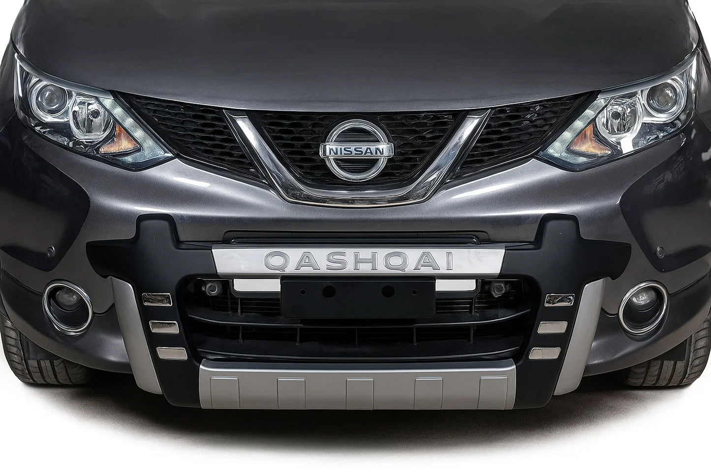 Front lip Libao 2014-2016 (plastic) for Nissan Qashqai 2014-2021 - image 1
