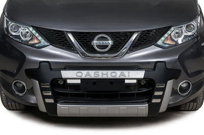 Front lip Libao 2014-2016 (plastic) for Nissan Qashqai 2014-2021 - image 1