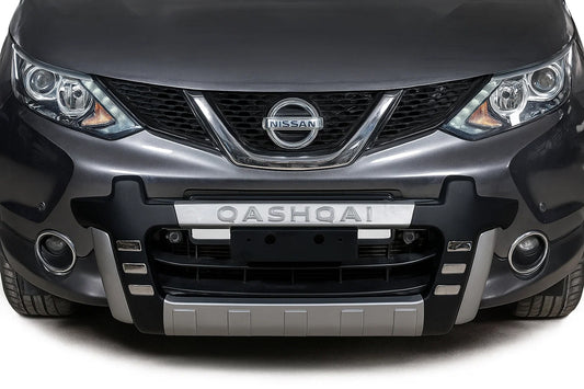 Front lip Libao 2014-2016 (plastic) for Nissan Qashqai 2014-2021 - image 1