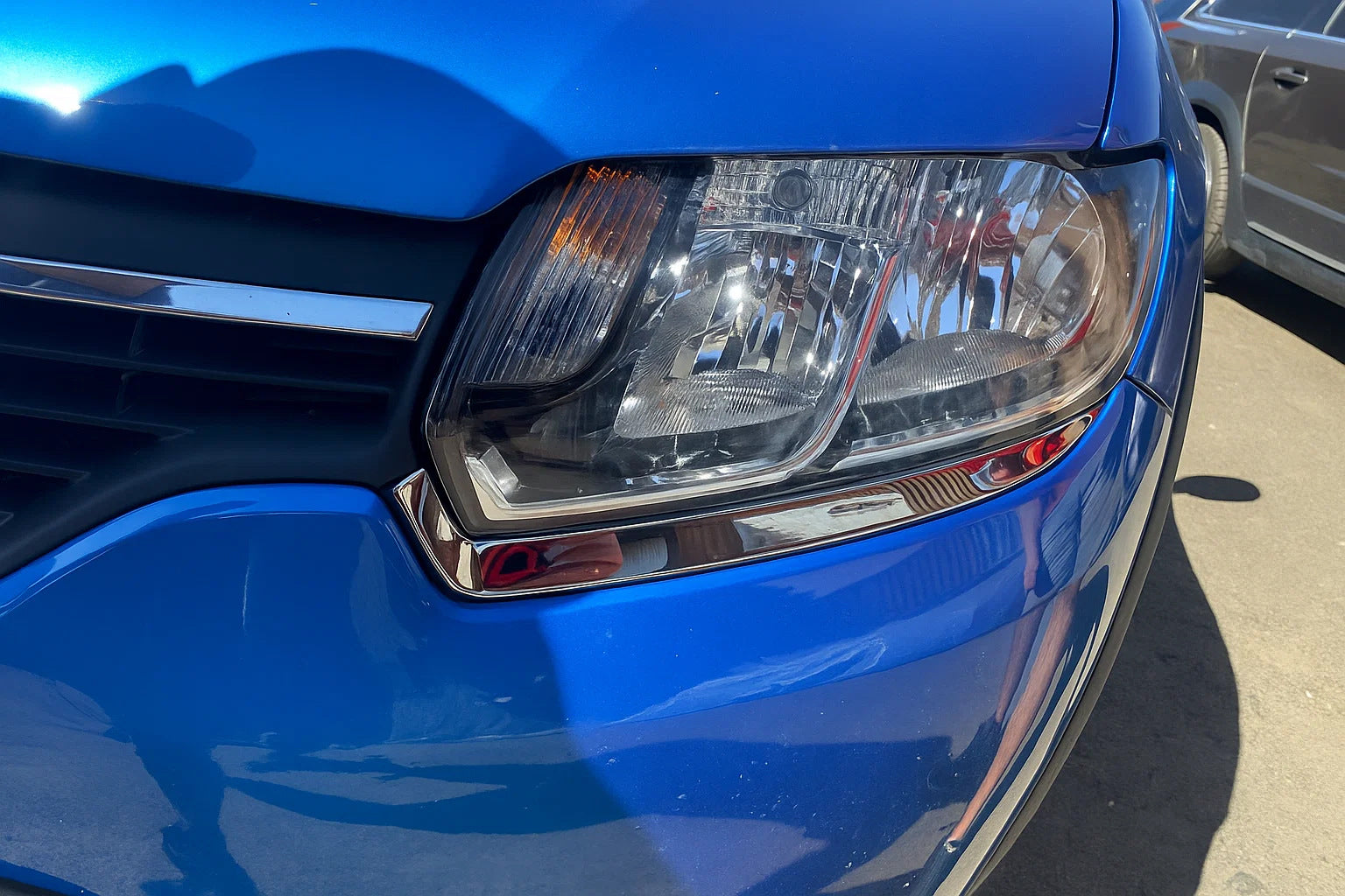 NEW!!! Headlight Covers (2 pcs, Stainless Steel) for Renault Logan MCV 2013-2022 - image 3