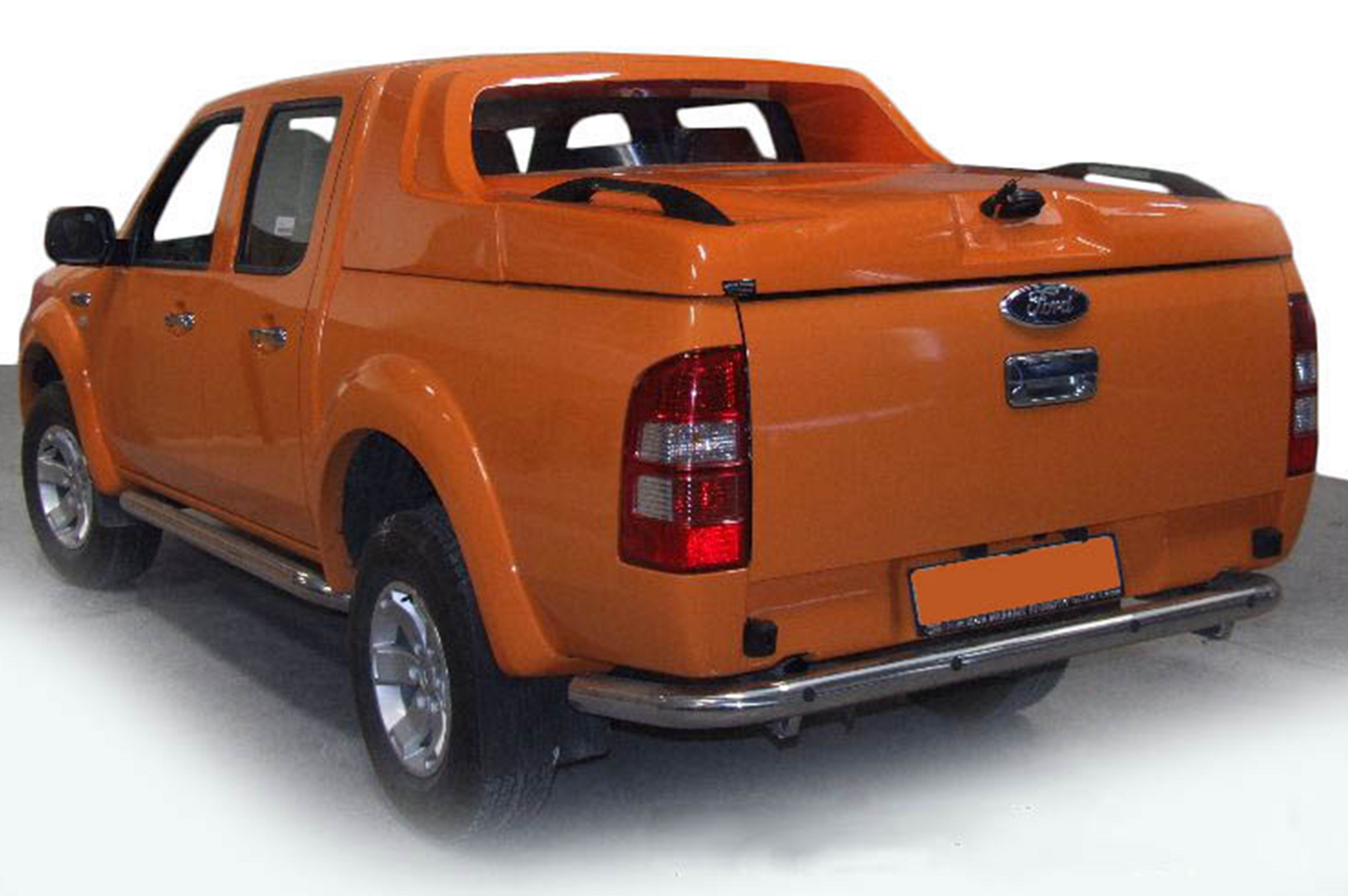 Rear Guard AK005 (2011-2018, Stainless Steel) for Ford Ranger 2011-2022 - image 4
