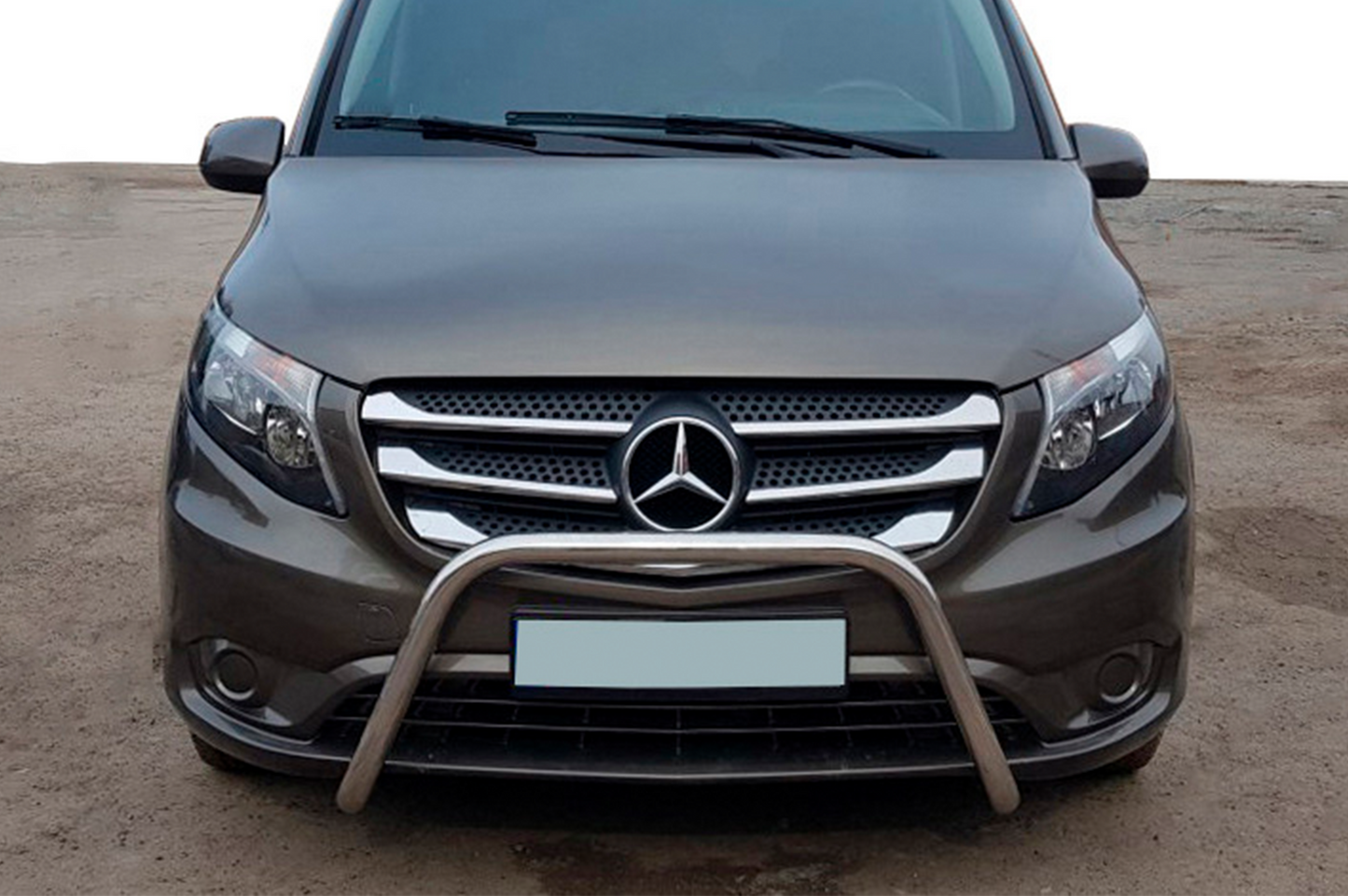 Bull Bar WT006 (Stainless Steel) for Mercedes Vito/V-class W447 2014- - image 5