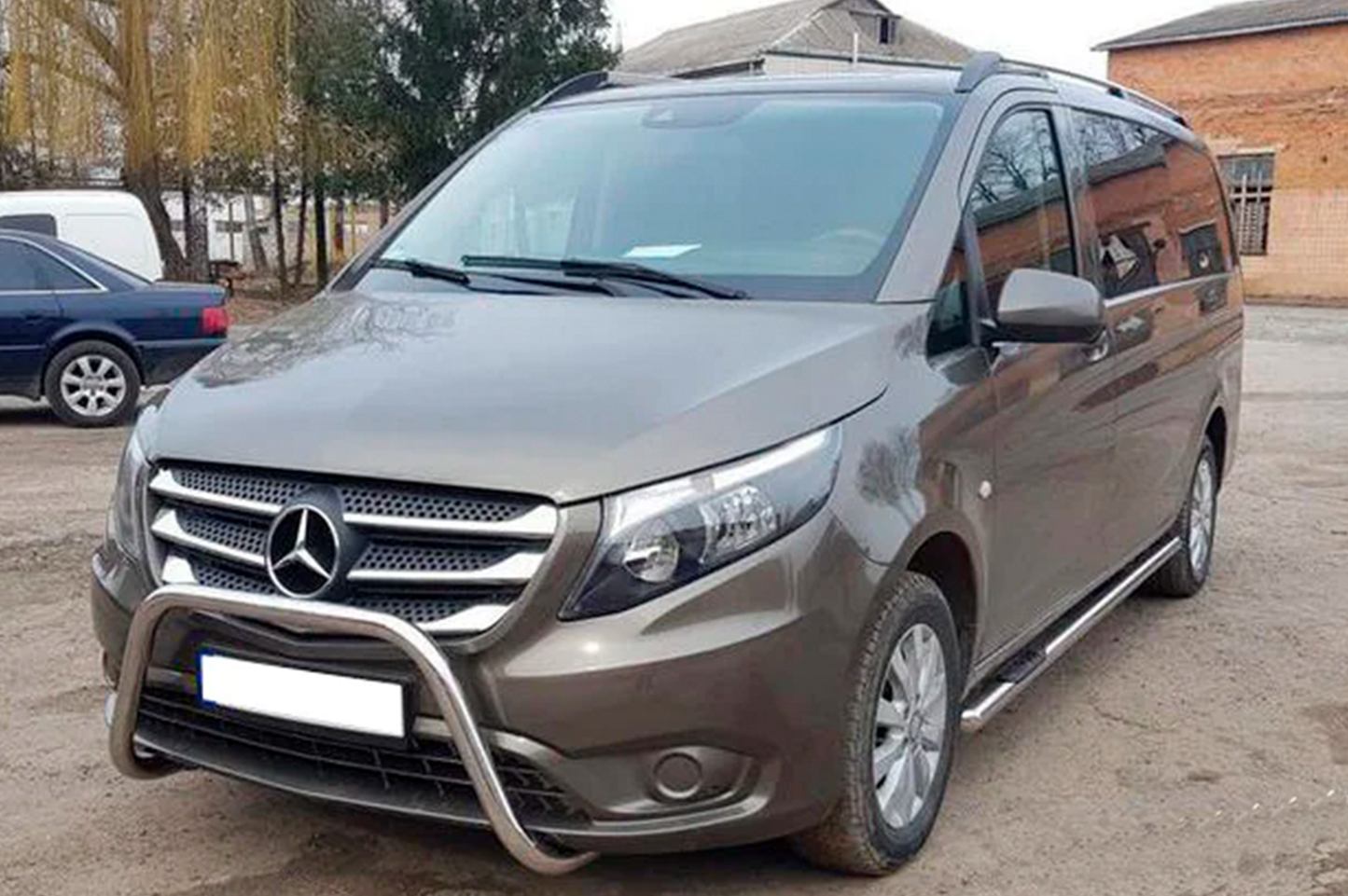 Bull Bar WT006 (Stainless Steel) for Mercedes Vito/V-class W447 2014- - image 3
