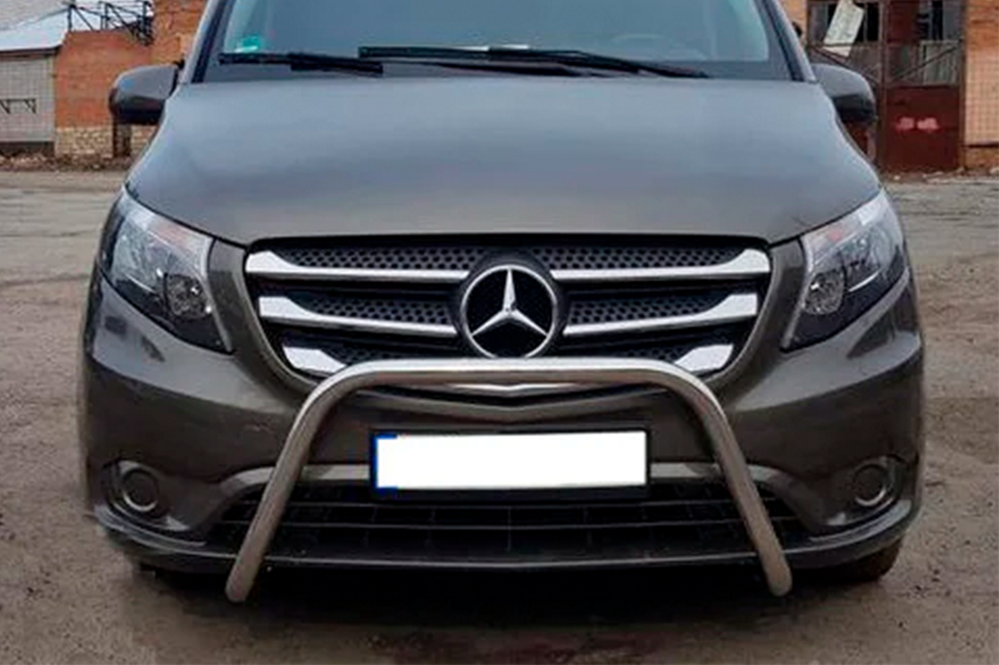 Bull Bar WT006 (Stainless Steel) for Mercedes Vito/V-class W447 2014- - image 4