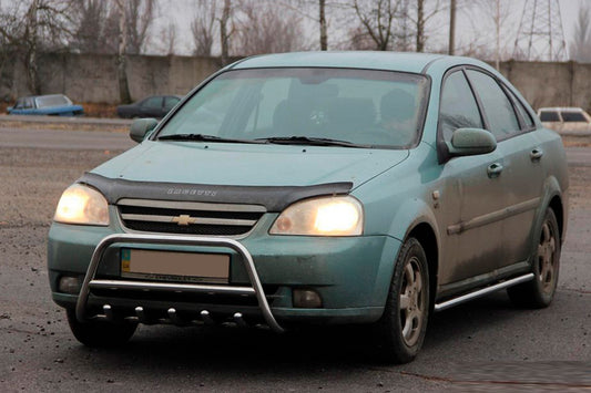 Front bull bar WT003 (60 mm, stainless steel) for Chevrolet Lacetti 2003-2024 - image 1