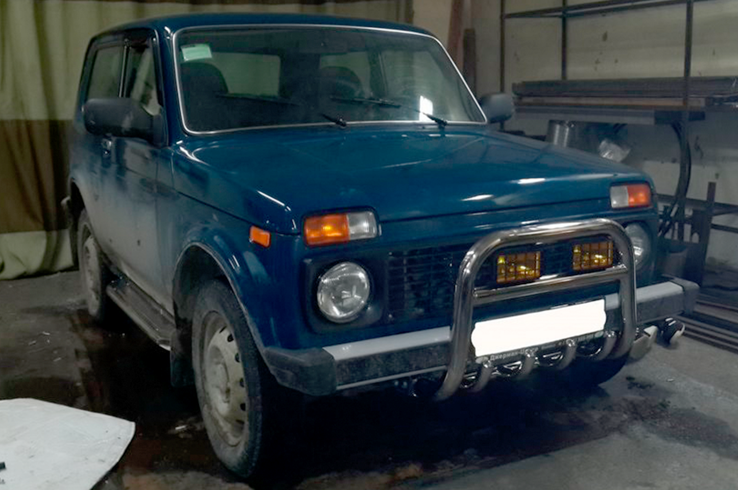 Bull Bar QT006 (Stainless Steel) for Lada Niva та Urban 1977- - image 4