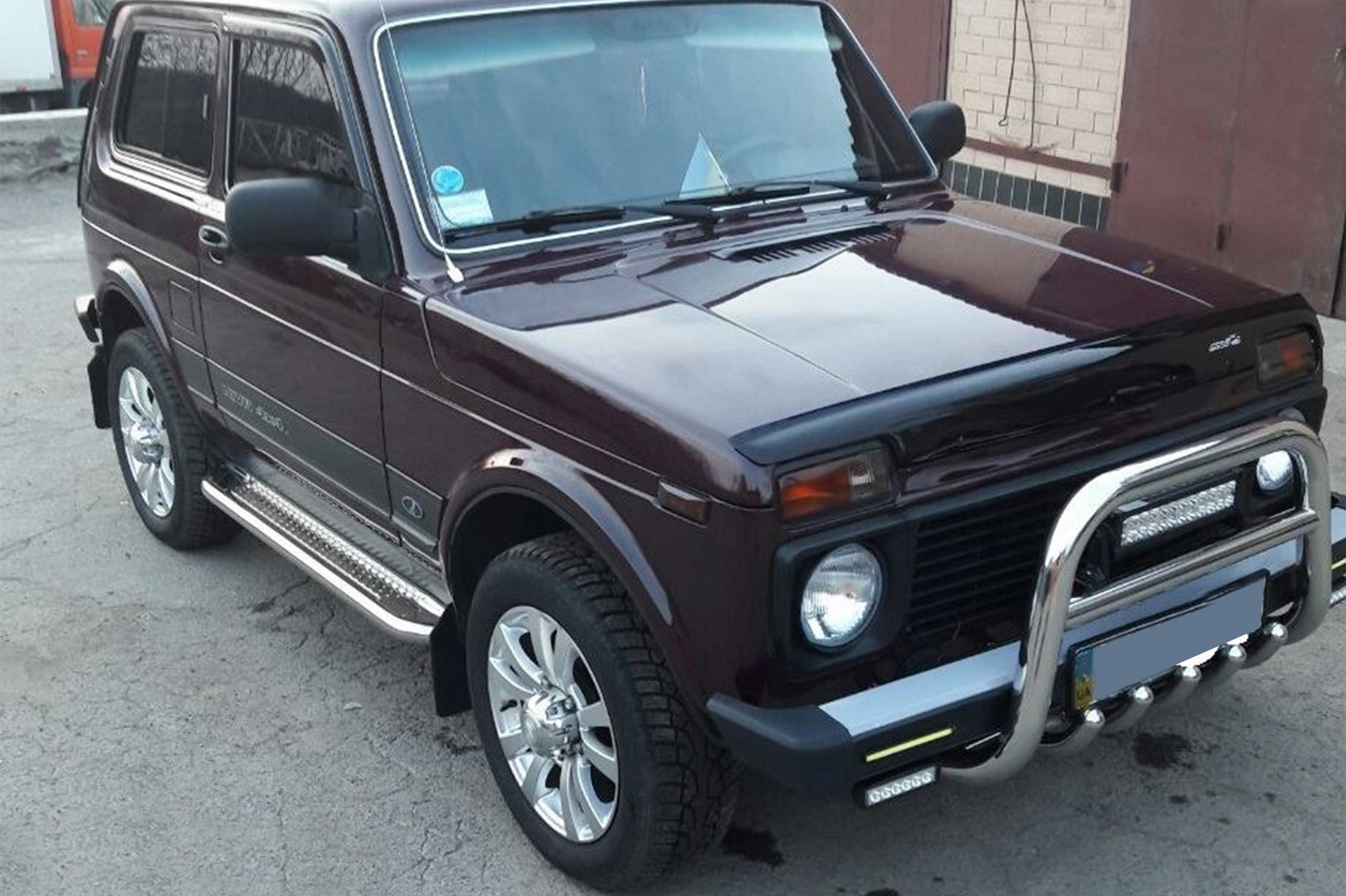 Bull Bar QT006 (Stainless Steel) for Lada Niva та Urban 1977- - image 2