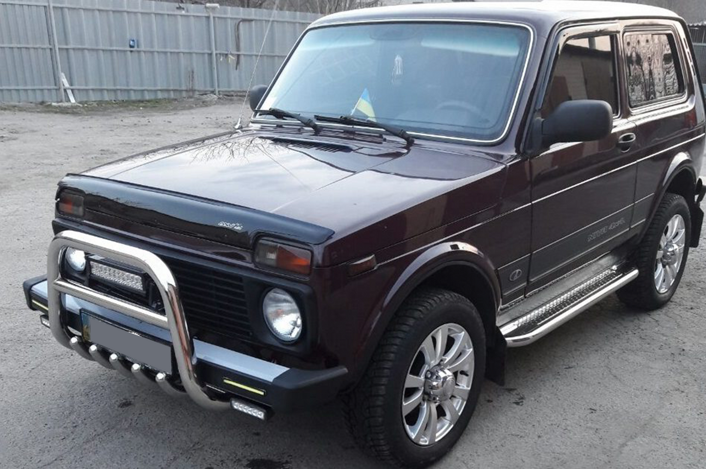 Bull Bar QT006 (Stainless Steel) for Lada Niva та Urban 1977- - image 3