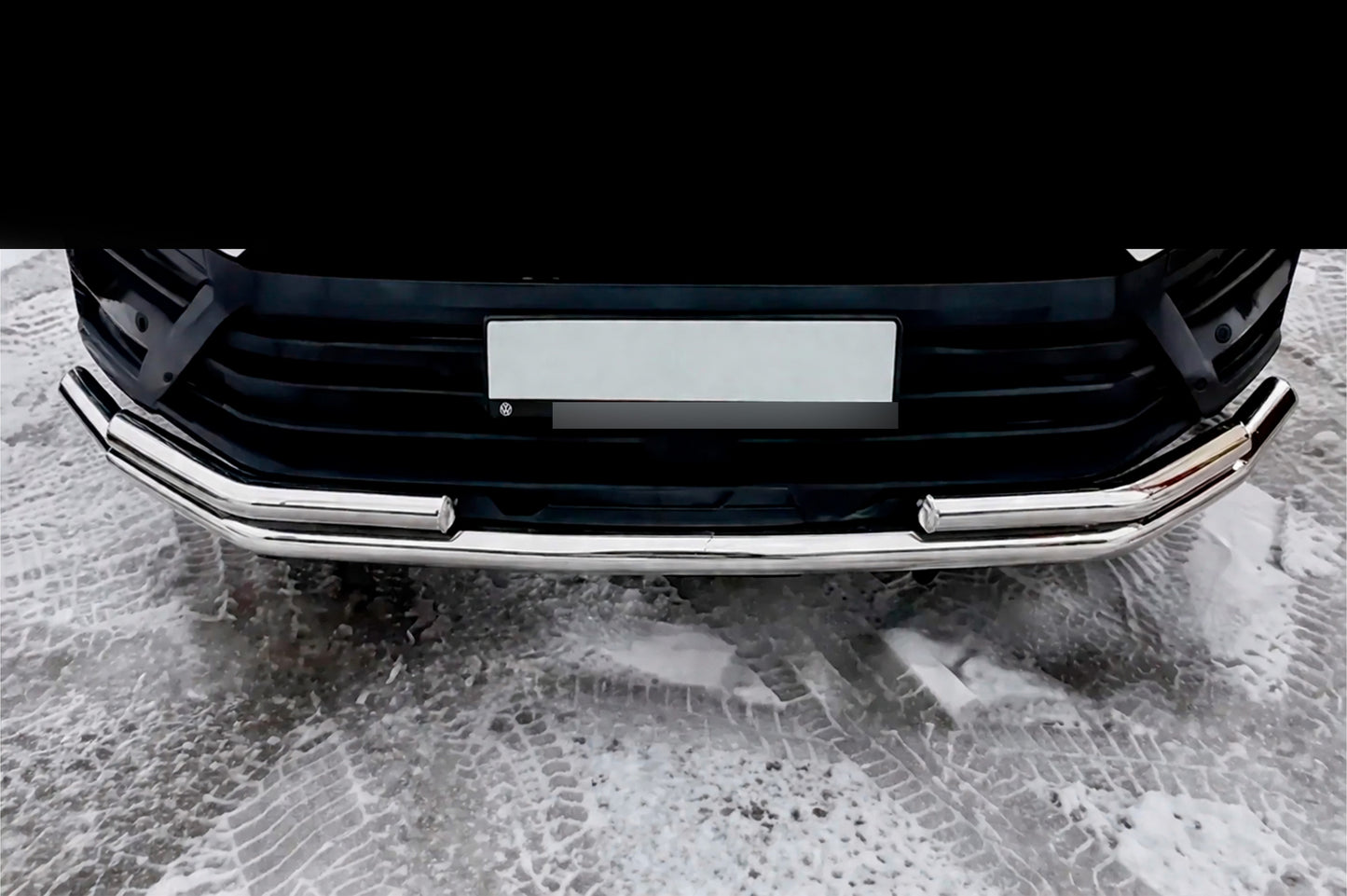 Front Bull Bar ST008 (Stainless Steel) for Volkswagen Crafter 2006-2016 - image 2