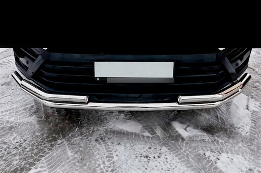Front Bull Bar ST008 (Stainless Steel) for Volkswagen Crafter 2006-2016 - image 2