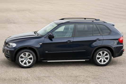 Side Steps Bosphorus Grey (2 pcs, Aluminum) for BMW X5 E-70 2007-2013 - image 1