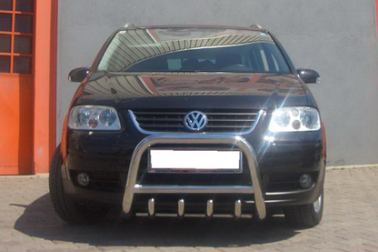 Bull Bar QT006 (Stainless Steel) for Volkswagen Touran 2003-2010 - image 2