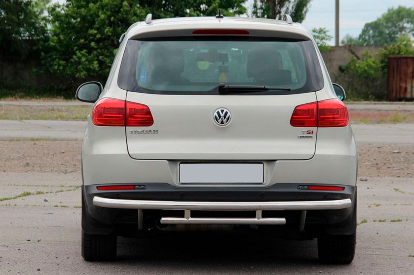 Rear Guard AK002-2 (Stainless Steel) for Volkswagen Tiguan 2007-2016 - image 3