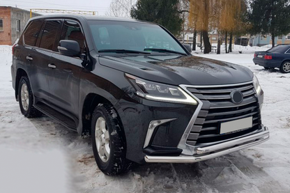 Front Bull Bar ST014 (2015+, Stainless Steel) for Lexus LX570/450d 2008-2022 - image 2