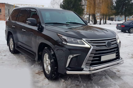 Front Bull Bar ST014 (2015+, Stainless Steel) for Lexus LX570/450d 2008-2022 - image 2