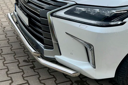 Front Bull Bar ST014 (2015+, Stainless Steel) for Lexus LX570/450d 2008-2022 - image 3