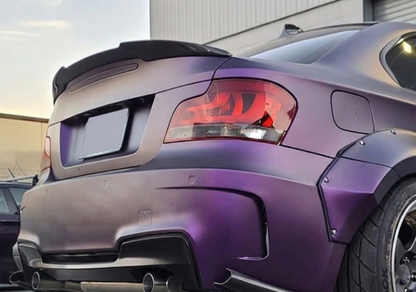 M4-Style Spoiler (for E82, Gloss Black) for BMW 1 Series E81/E82/E87/E88 2004-2011 - image 1