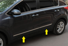 Door Moldings Stainless Steel (4 pcs) for Kia Sportage 2010-2015 - image 1