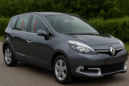 Window Trim Stainless Steel (4 pcs) for Renault Scenic/Grand 2009-2016 - image 1