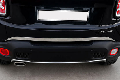 Trunk trim 2014-2018 (3 pcs, stainless steel) for Jeep Renegade 2014- - image 1