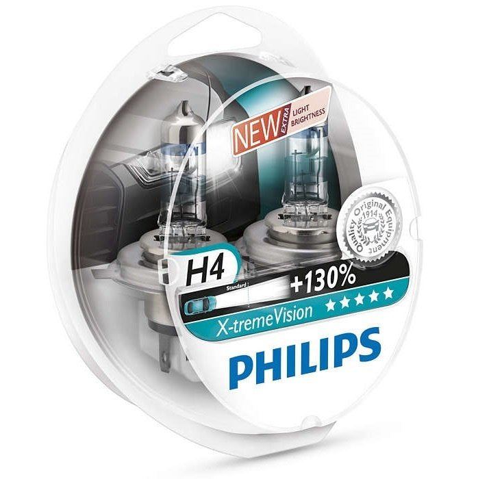 Philips H4 60/55W Xtreme Vision 12342XV Headlight Bulb - image 1