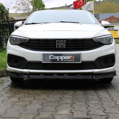 Front lip skirt (ABS) for Fiat Tipo 2016↗ year - Reelken Auto