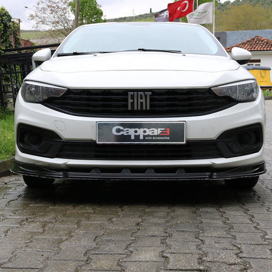 Front lip spoiler (ABS) for Fiat Tipo 2016- - image 1