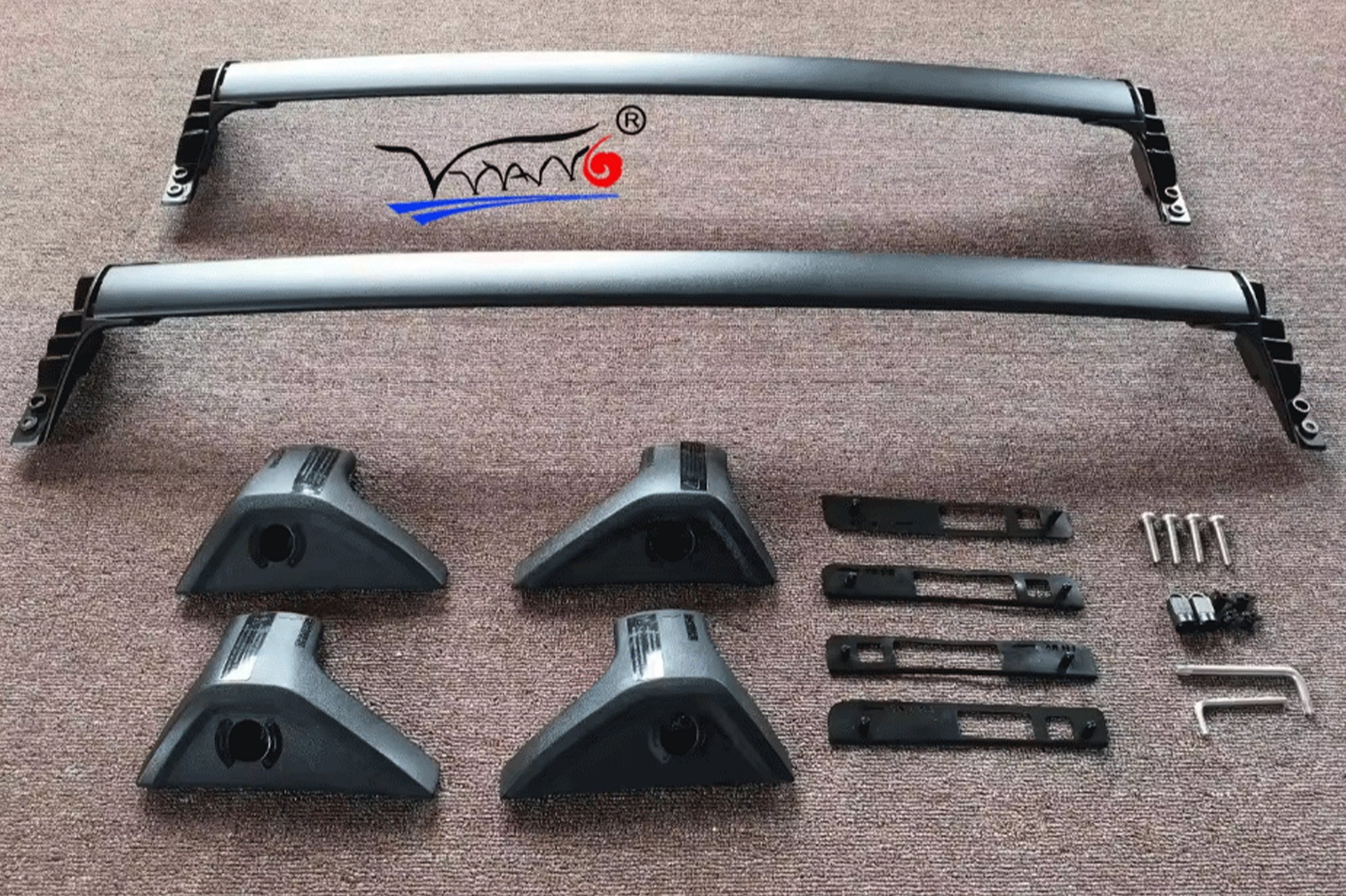 OEM Roof Cross Bars for Integrated Roof Rails (2 pcs) for Toyota Rav 4 2019- - image 17
