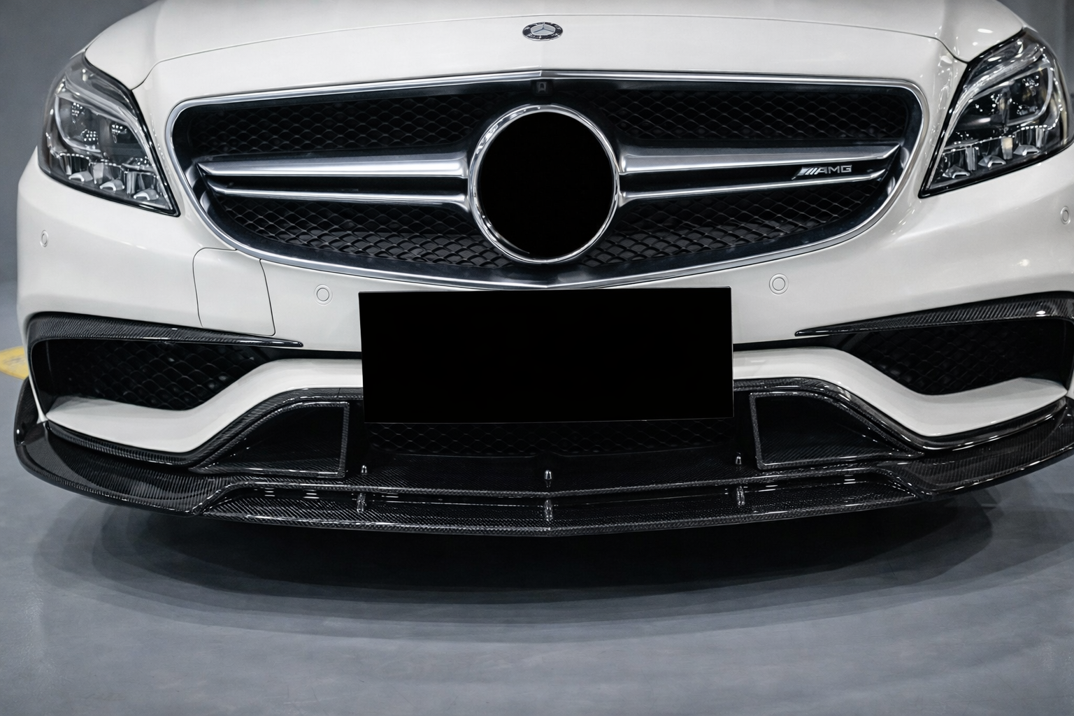 Carbon Front Bumper Covers for CLS63 AMG SD 2015-2018 for Mercedes CLS C218 2011-2018 - image 6