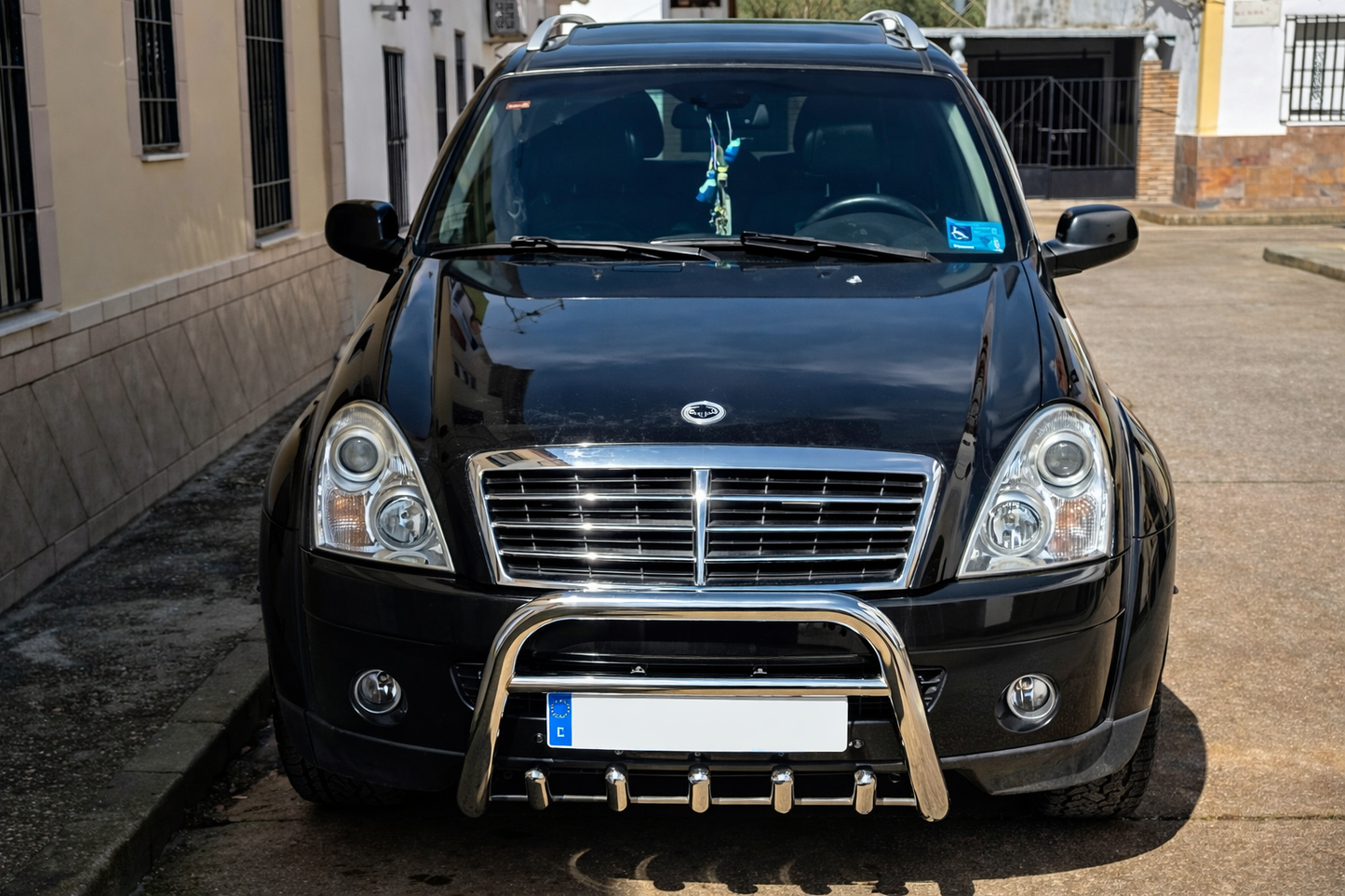 Bull Bar WT003 (Stainless Steel) for SsangYong Rexton I 2001-2017 - image 6