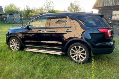 Side Steps Maya V2 (2 pcs, Aluminum) for Ford Explorer 2011-2019 - image 1