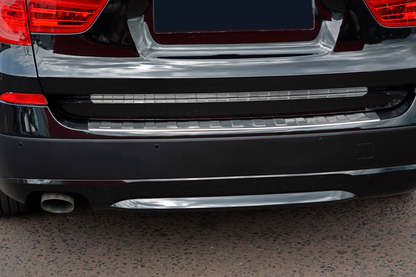 Stainless Steel Rear Bumper Protector OmsaLine (gloss, stainless) for BMW X3 F25 2011-2018 - image 8