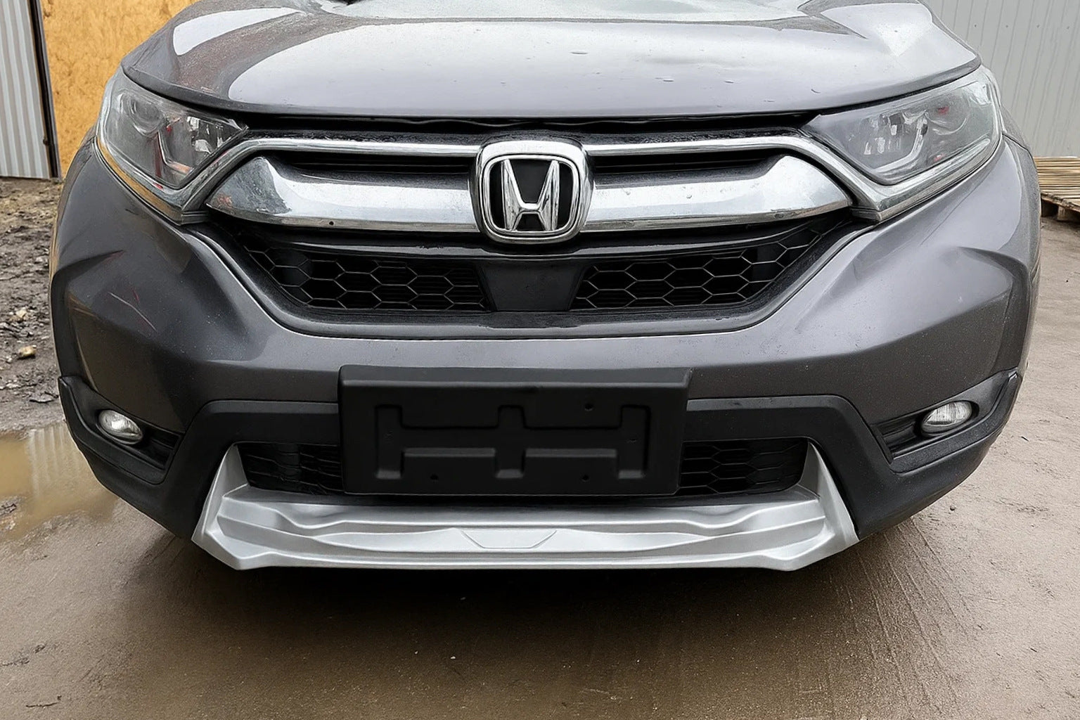 Front and Rear Bumper Extensions 2016-2019 (2 pcs) for Honda CRV 2017-2022 - image 3