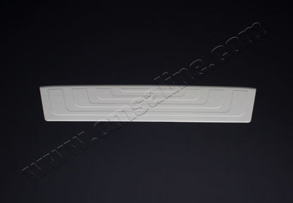 Rear bumper protector (1 pc, stainless steel) for Mercedes X class 2017-2020 - image 1