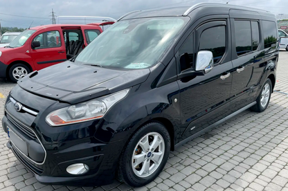 In-channel window deflectors (2 pcs, HIC) for Ford Custom 2013-2022 - image 5