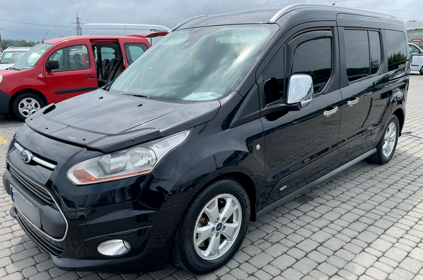 In-channel window deflectors (2 pcs, HIC) for Ford Custom 2013-2022 - image 5