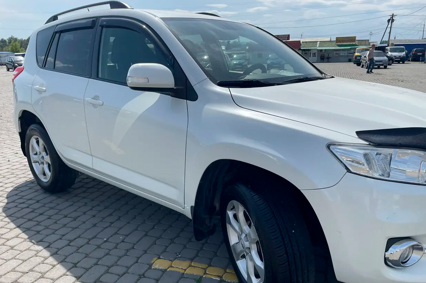 Window Deflectors (4 pcs, HIC) for Toyota Rav 4 2006-2013 - image 1