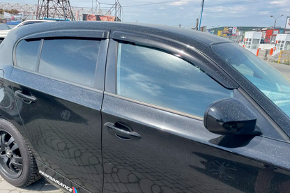 Window Deflectors (4 pcs, HIC) for BMW 1 Series E81/E82/E87/E88 2004-2011 - image 1