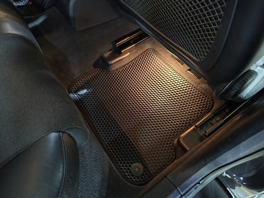 Rubber Floor Mats Carsuit (Black) for Audi A4 B6 2000-2004 - image 2