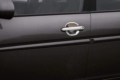 Chrome Handle Inserts (4 pcs, Stainless Steel) for Hyundai Accent 2006-2010 - image 1