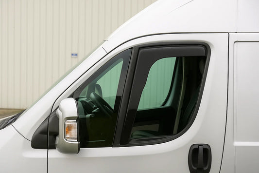 In-Channel Wind Deflectors Niken Luxury (2 pcs) for Citroen Jumper 2007-2025 - image 1