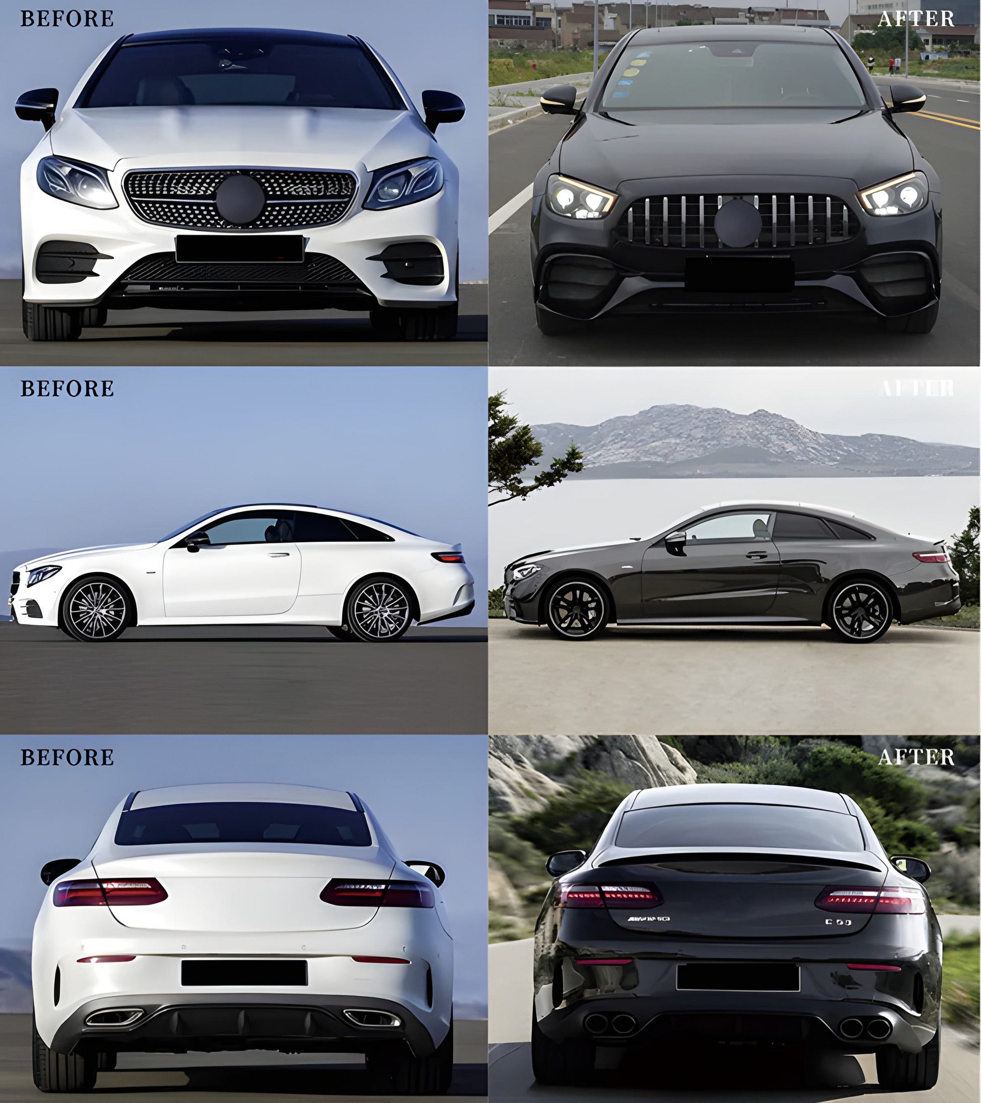 AMG E63 2024 Facelift Body Kit for Mercedes E-class coupe C238 2016-2024 - image 43