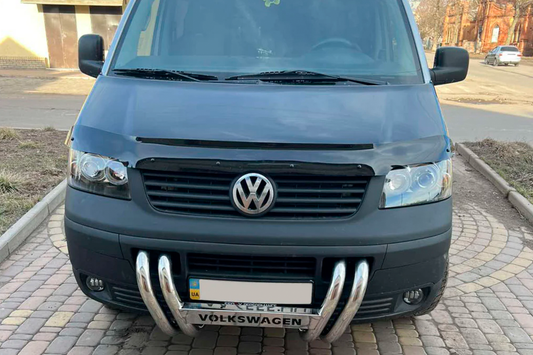 Bull Bar ST006-04 Grille (Stainless Steel) for Volkswagen T5 Transporter 2003-2010 - image 2