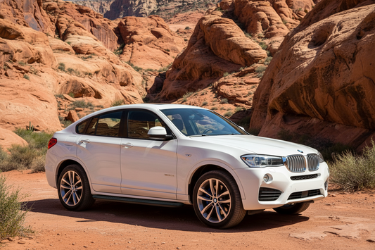 Side Steps Tayga Black (2 pcs, Aluminum) for BMW X4 F-26 2014-2018 - image 1